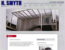 Tablet Screenshot of nsmythservices.co.uk